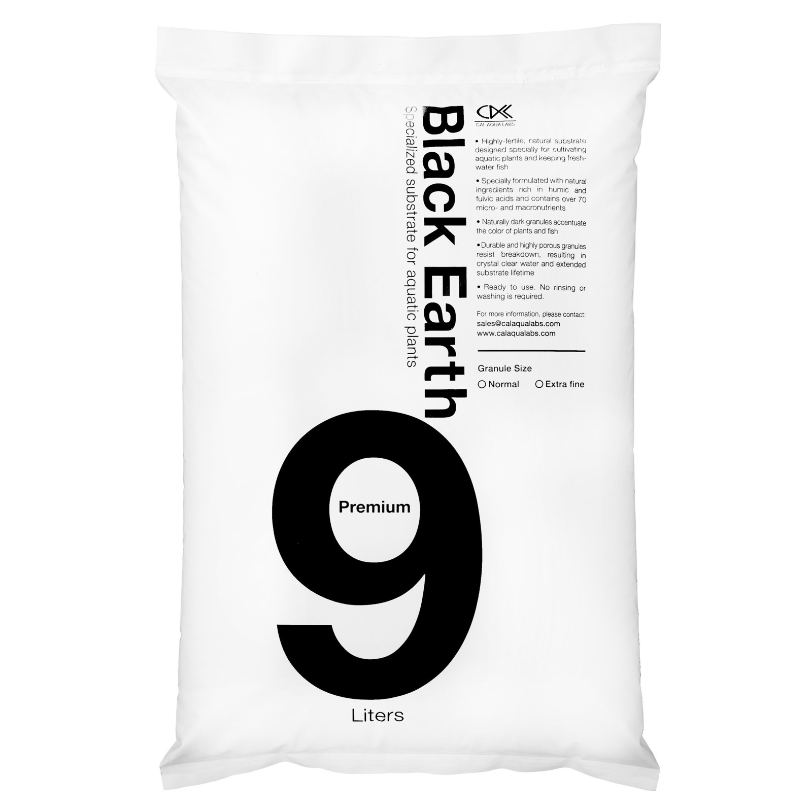 CAL Black Earth Premium Soil 9L Aquariums India