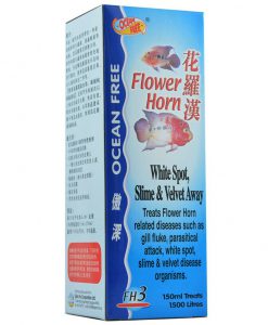 OCEAN FREE Flowerhorn White Spot, Slime & Velvet Away