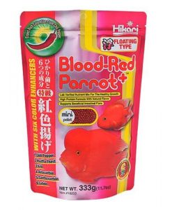HIKARI Blood Red Parrot+ | 333g | Mini Pellet