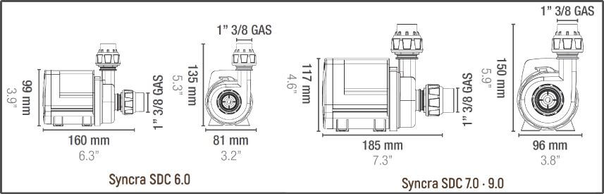 SICCE Syncra SDC 7 Pump | 3000-7000 L/H - Image 8
