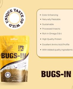 Alternative view of BUGS-IN Betta Micro Formula | 100g