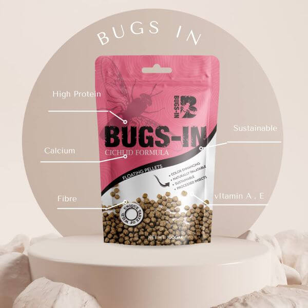 BUGS-IN Cichlid Formula | 100g - Image 5