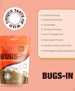 Alternative view of BUGS-IN Goldfish Formula | 100g