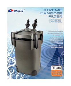 ReSun EF2800 Xtreme Canister Filter 60W 2800L/H 300~1000L