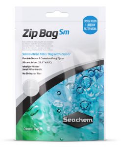 SEACHEM Zip Bag - SMALL Mesh