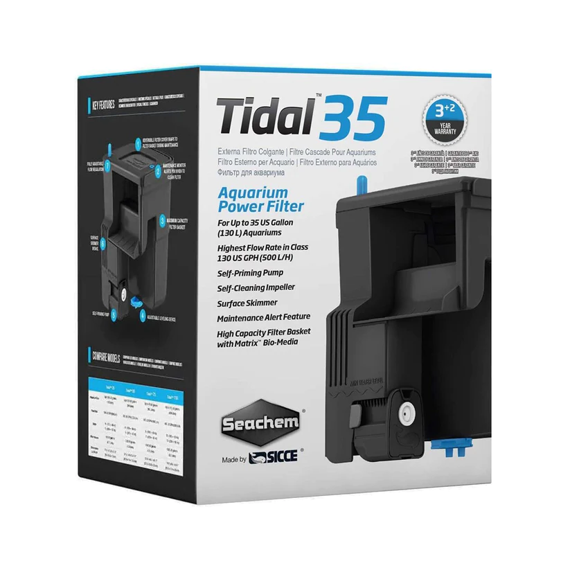 SEACHEM Hang On Tidal 35 | 500 L/H