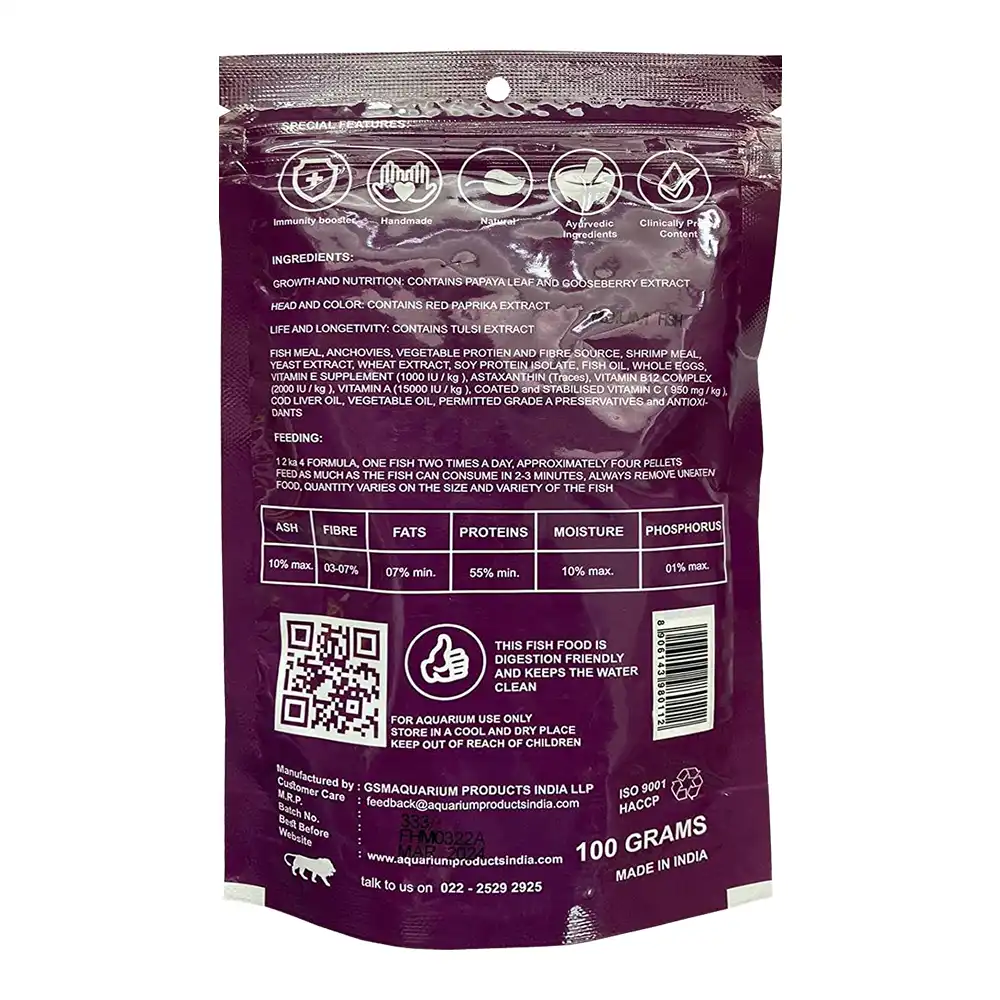 API Life Aayuh Fowerhorn Food Back