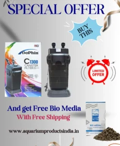 Dophin C 1000 Canister Filter | 1650 LPH | Upto 250 L