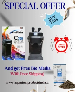 Dophin C 700 Canister Filter | 1520 LPH | Upto 150 L