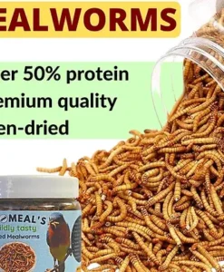 Alternative view of Promeal Dried Mealworms