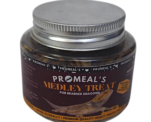 Promeal Medley Treat Insect Mix for Bearded Dragons
