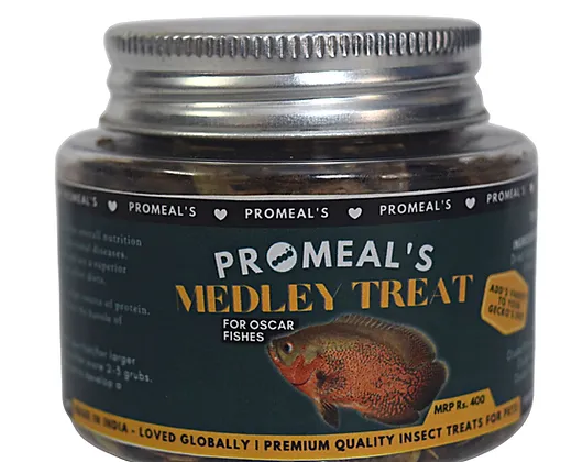 Promeal Medley Treat Insect Mix for Oscar Fish