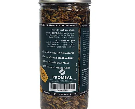 Promeal Medley Treat Insect Mix for Parrot Fish - Image 3