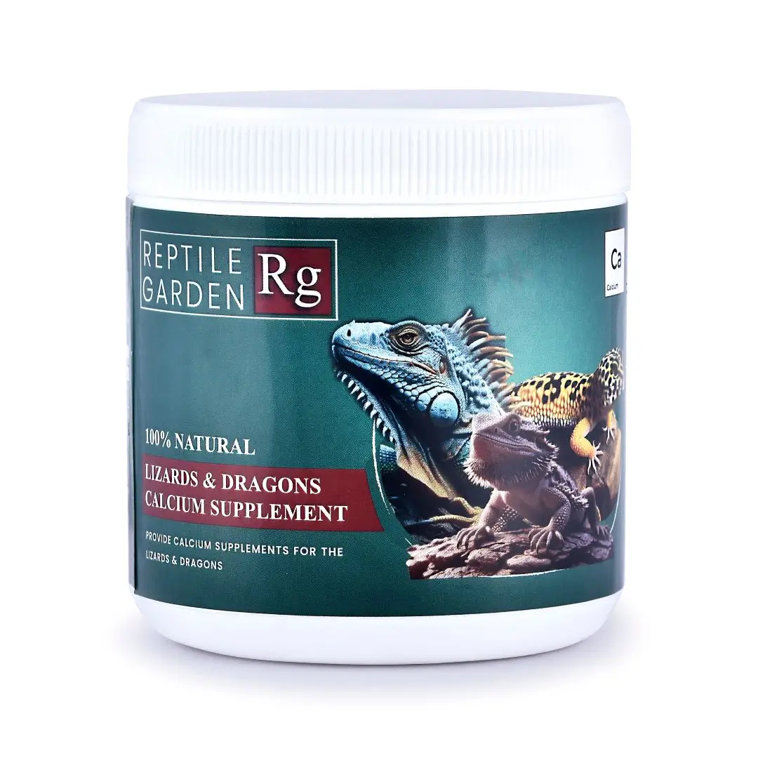 Reptile Garden Lizards & Dragons Calcium Supplement | 100g