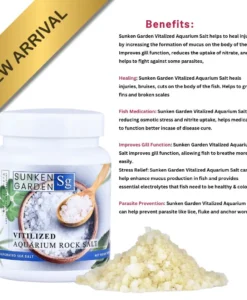 Sunken Garden Aquarium Rock Salt