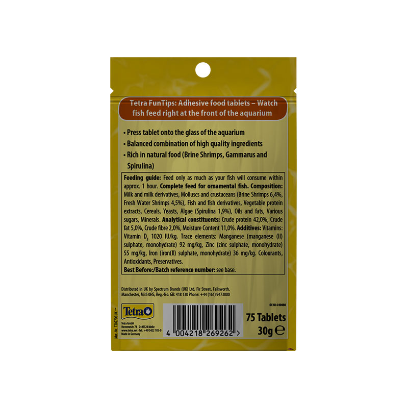 Tetra Funtips Tablets