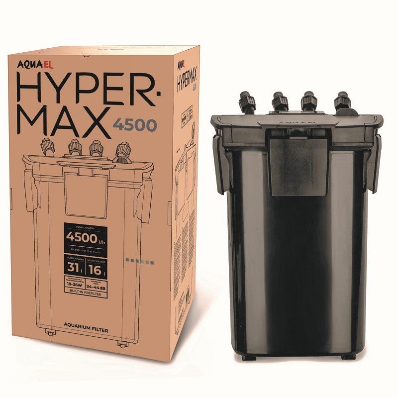 Aquael Hypermax 4500 External Canister Filter