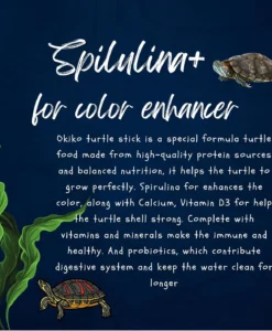 Okiko Turtle Sticks Spirulina