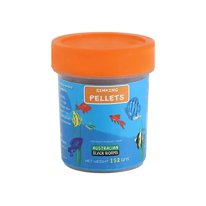 Australian Black Worms Sinking Pellets