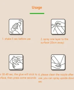 Houyi-Moss-Glue-Spray-Usage